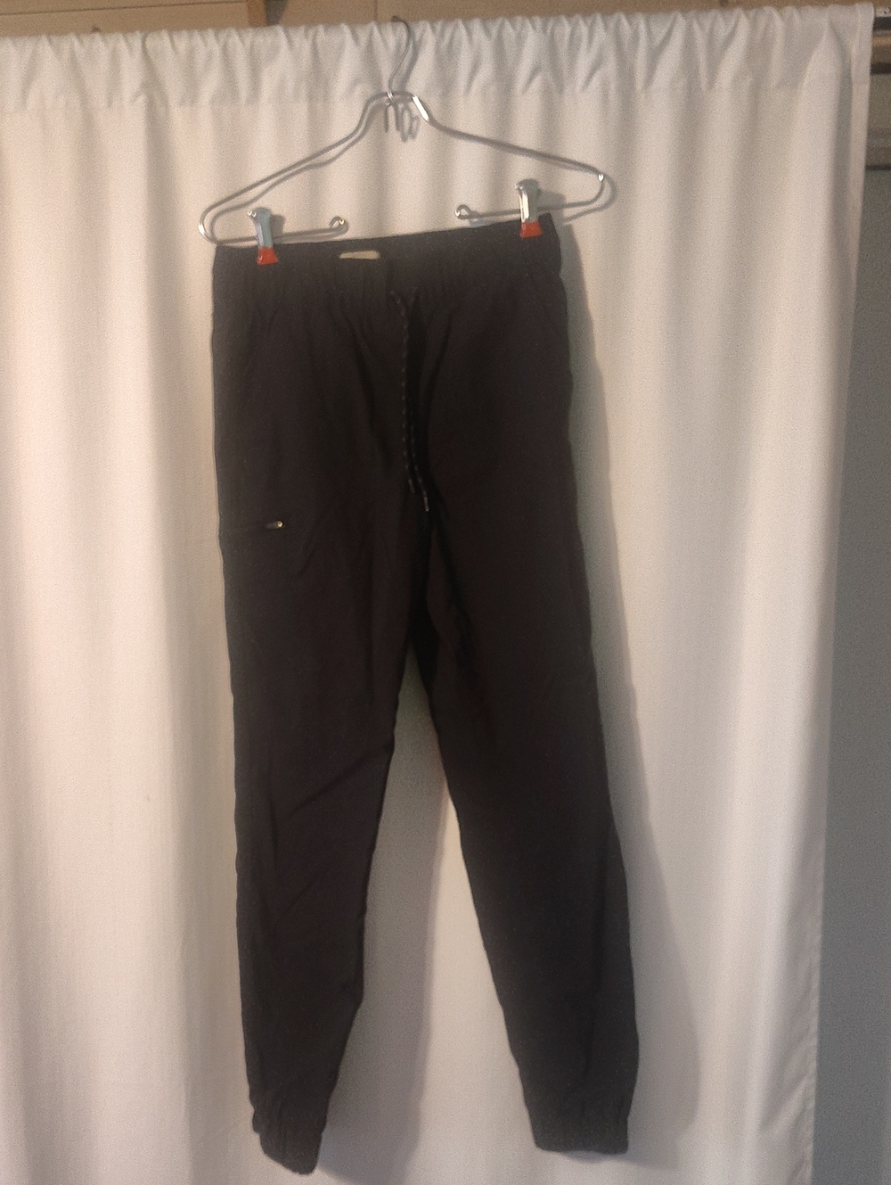 Weatherproof Men's Black Joggers with Drawstring